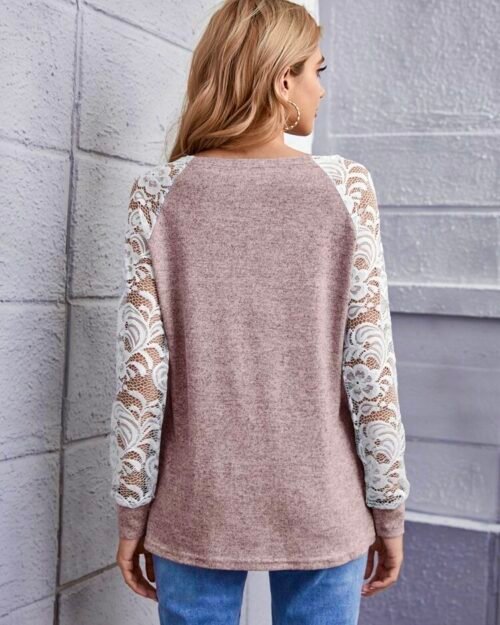 Blusa/sweatshirt Connie (Palo rosa)